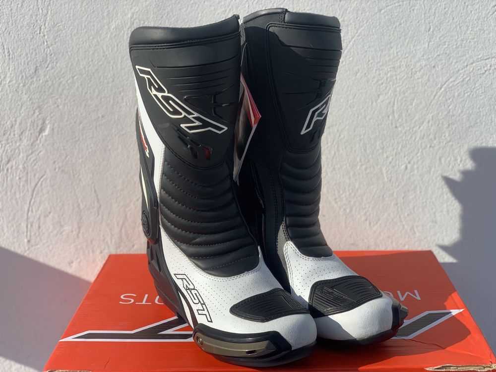 Buty motocyklowe RST tractech evo 3 rozmiar 42 Bialo-czarne, Zawias!