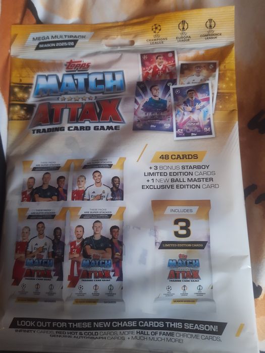 Zestaw kart Match Attak 48card 25/ 26