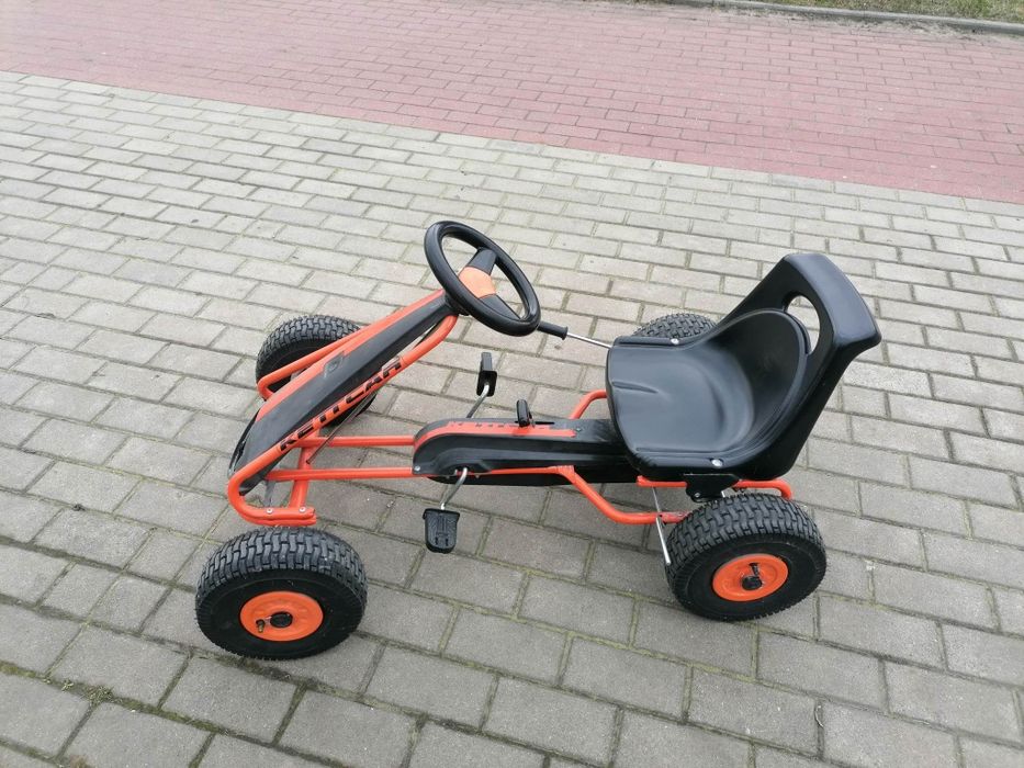Kettler Gokart na pedały Suzuka na pompowanych kołach