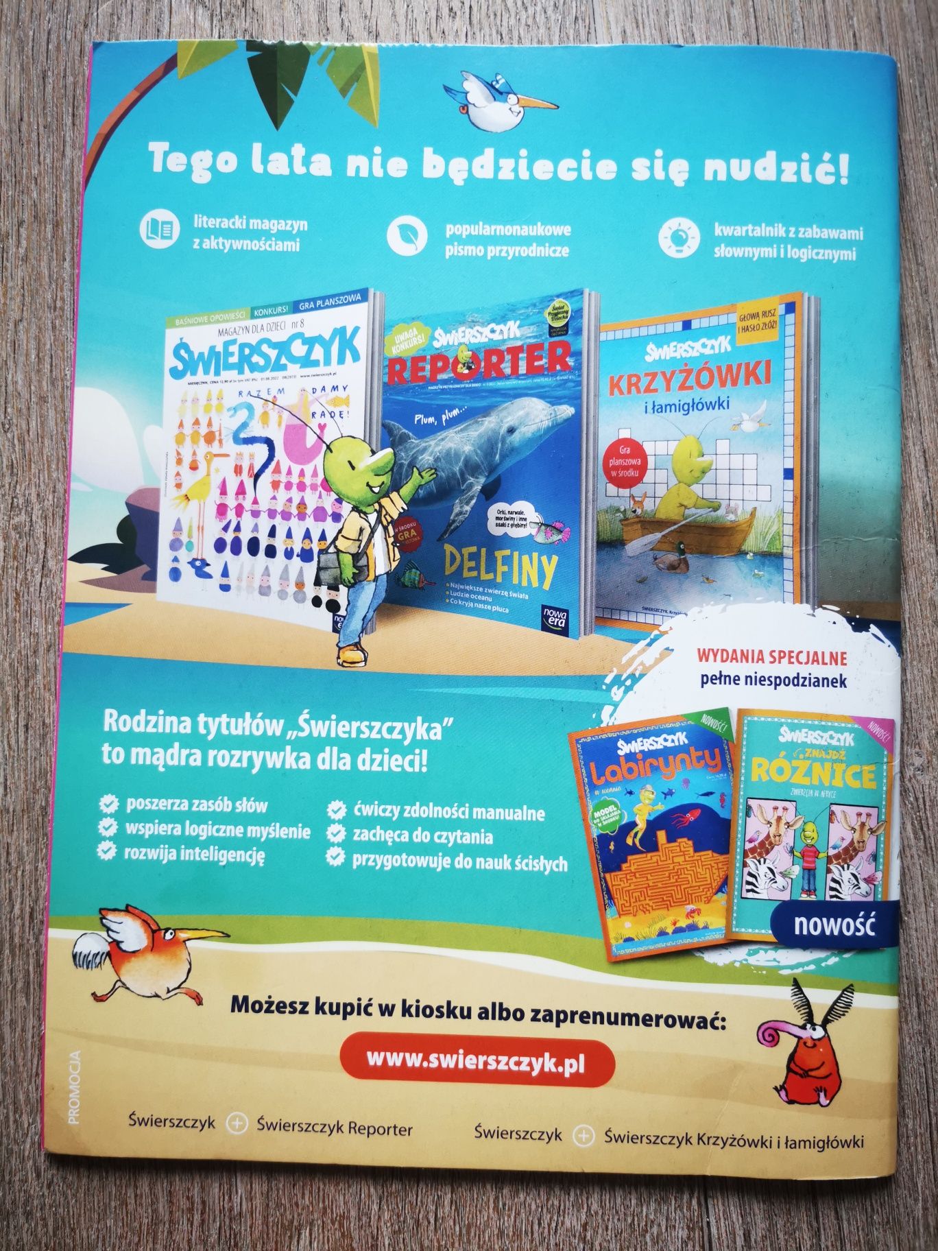 Świerszczyk znajdź różnice wydanie specjalne NOWE