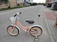 Rower 16" SUNBABY Heart Bike dla dziewczyny. Morelowy, prawie nowy