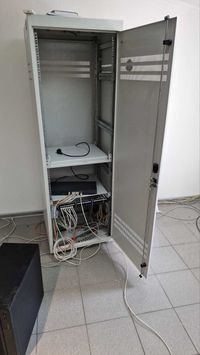 Напольный коммутационный электрический шкаф 37U 1750х600х600