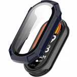 Etui i Szkło Hartowane Do Xiaomi Smart Mi Band 8/9 Kolor GRANATOWY