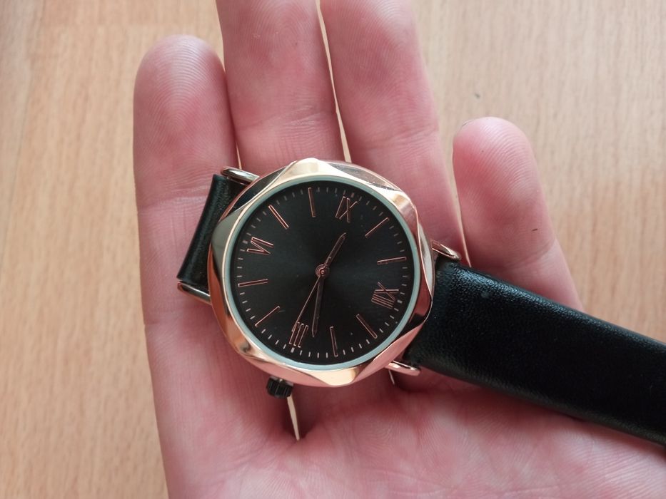 Nowy zegarek damski na rękę LBVYR 61445 czarno złoty