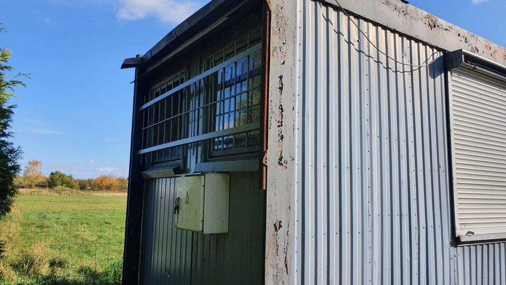 Kontener socjalny biurowy mieszkalny letniskowy na działke