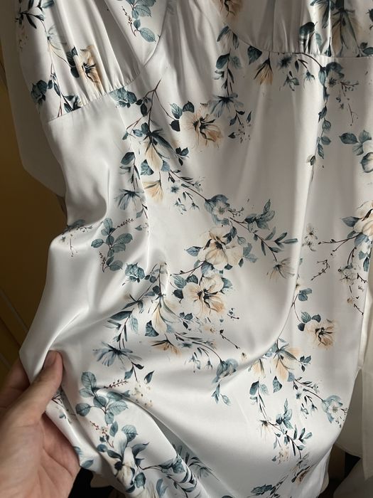 Шовкова сукня, сукня-комбінація, платье на бретельках, шелковое платье