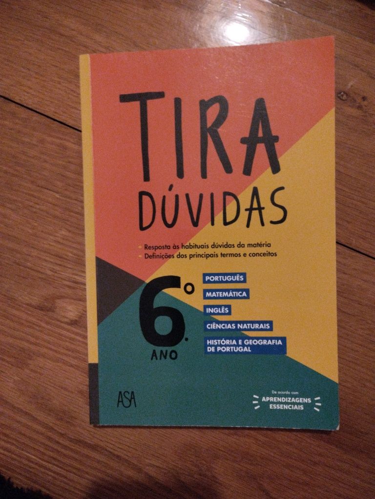 Livro: Tira dúvidas - 6 Ano