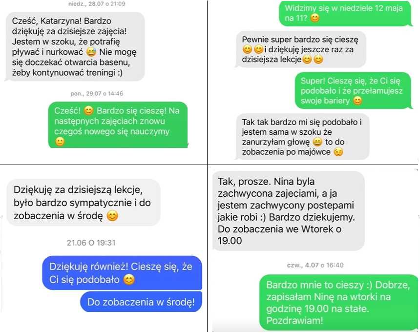 Nauka i doskonalenie pływania dla dorosłych niezależnie od wieku