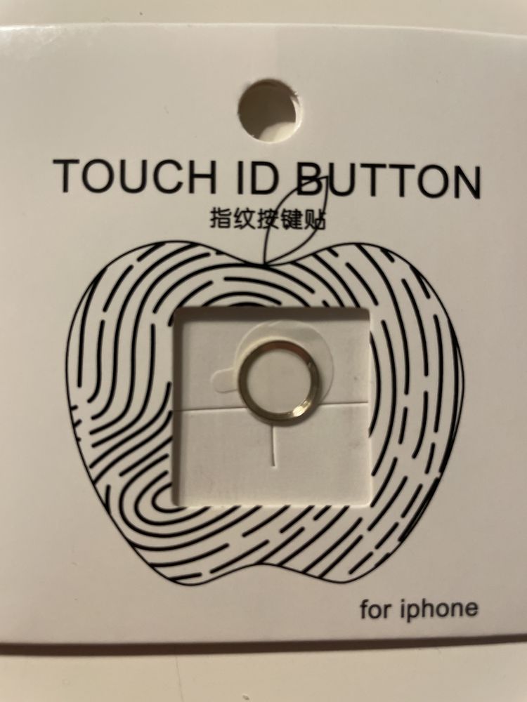 Naklejka na iPhone 6 ,7,8 funkcja touch id button