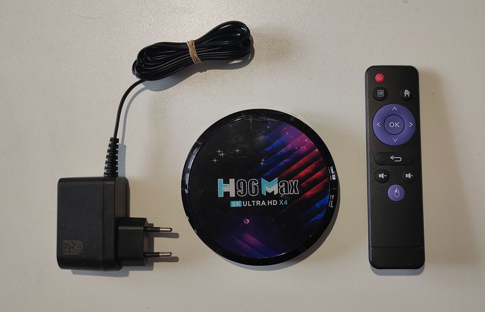 Box H96Max 8K UltraHD X4 - *p/peças*