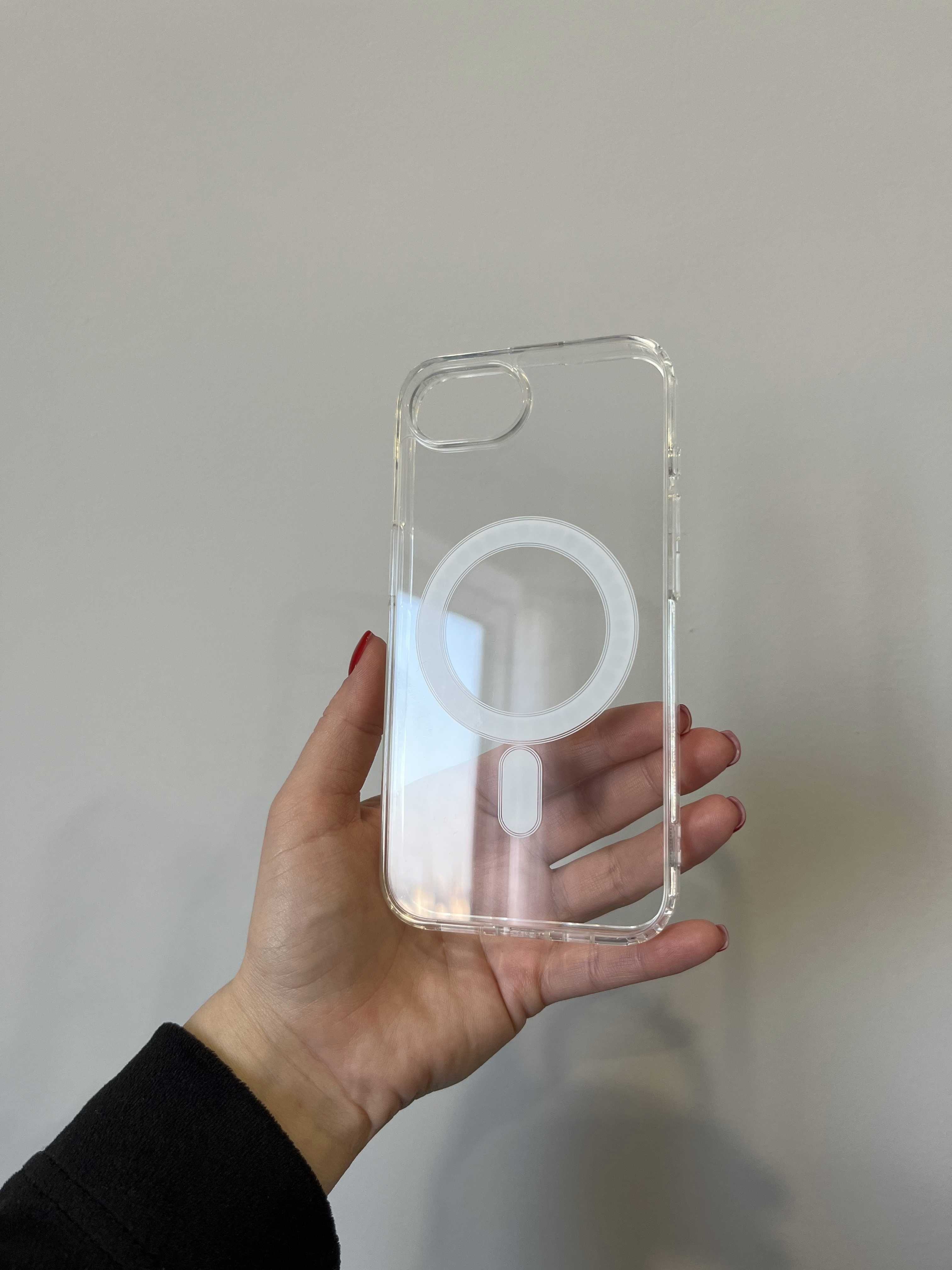 Чохол Clear Magsafe для iPhone 16e айфон SE 4 чехол айфон 16е