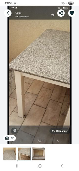 Mesa granito (para doar)