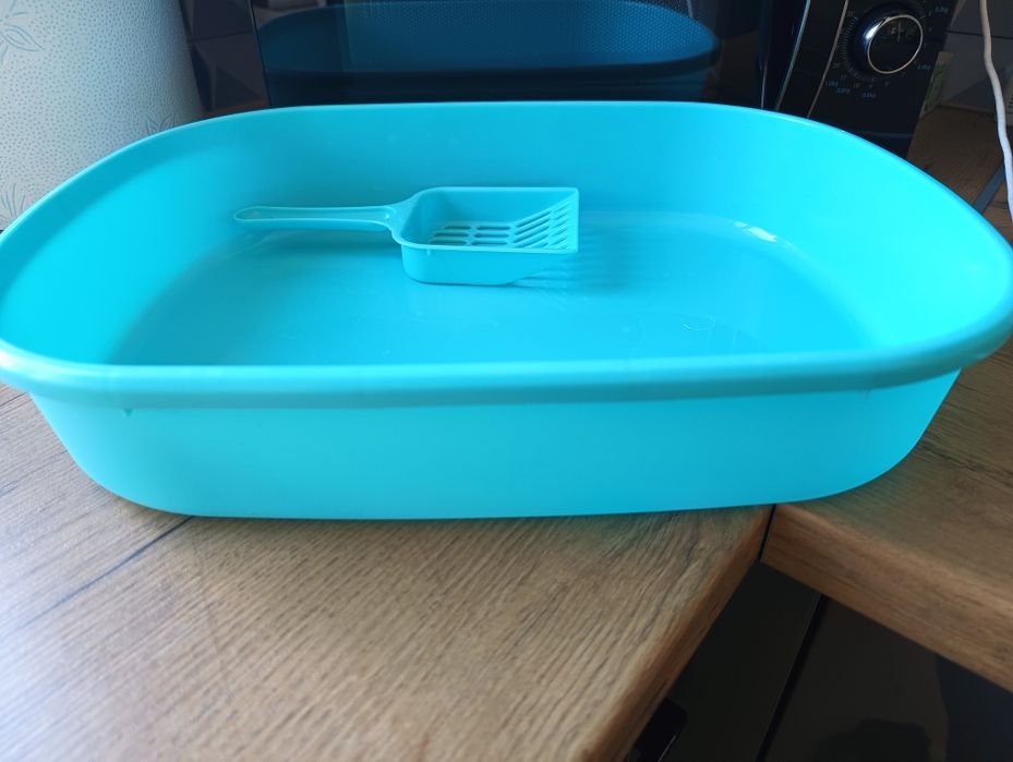 Pierwsza Kuweta dla kociaka + łopatka