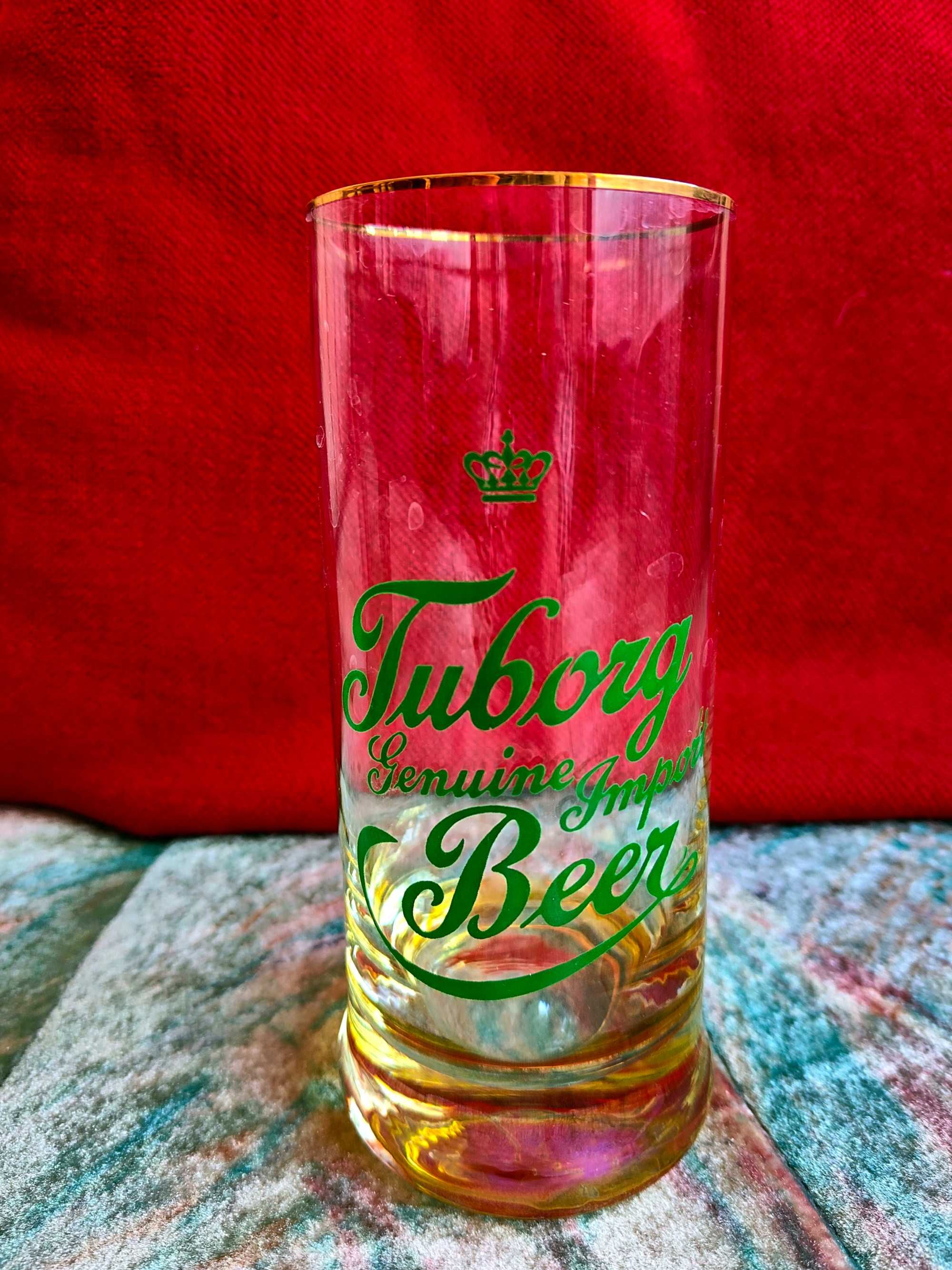 Tuborg Kronenbourg Heineken 3 szklanki do piwa unikat Vintage