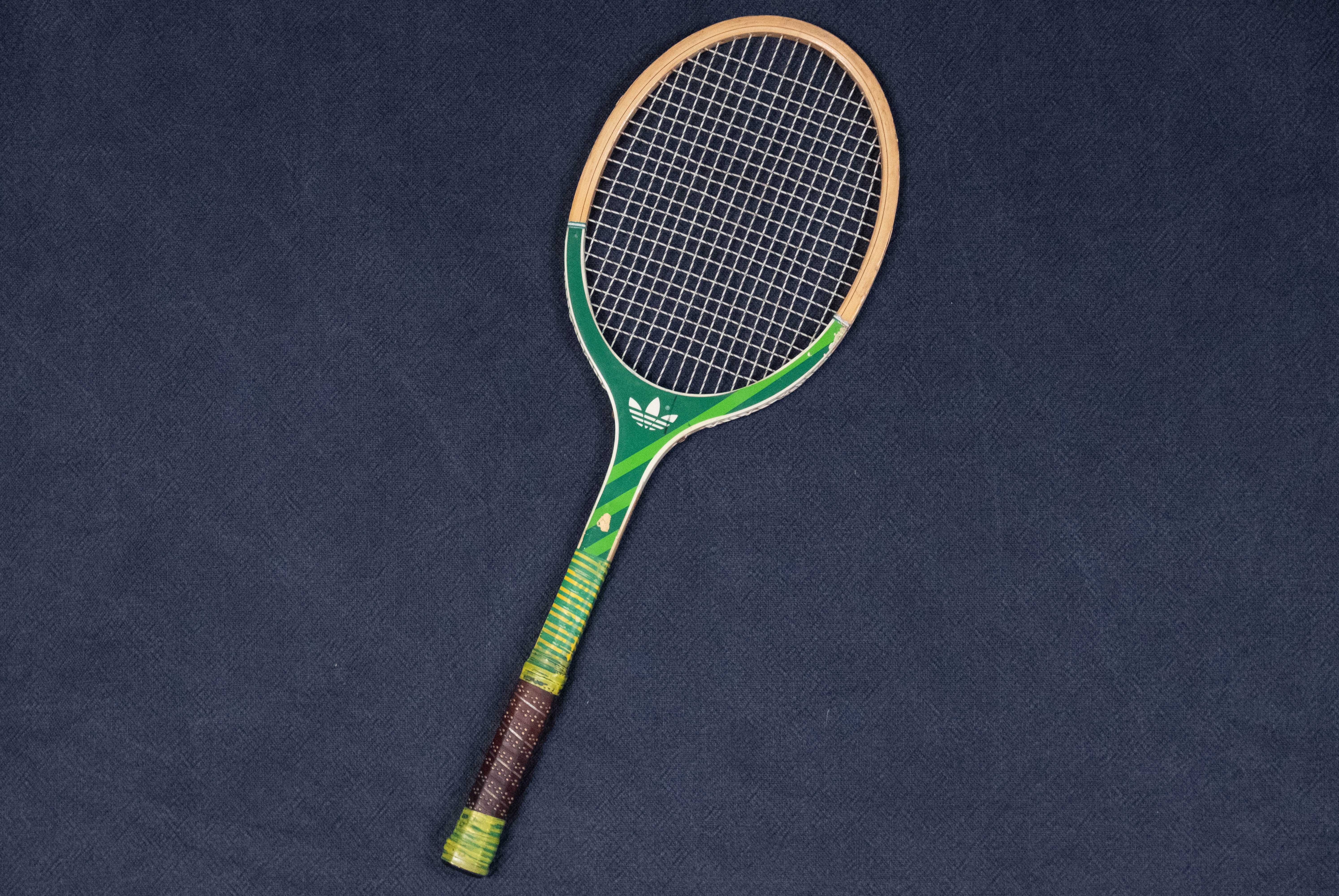 rakieta tenisowa vintage retro Adidas Originals zielona