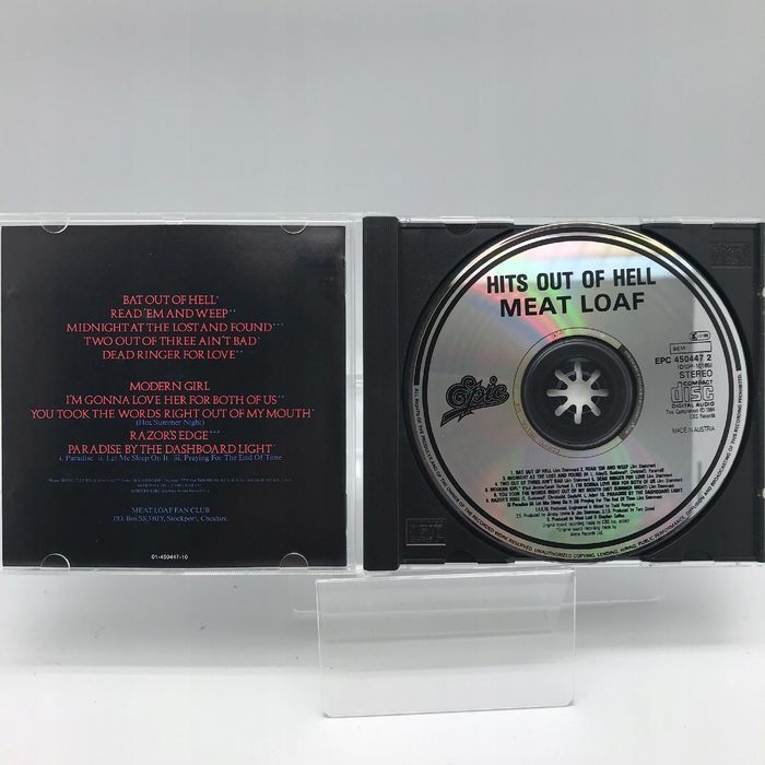 cd - meat loaf - hits out of hell