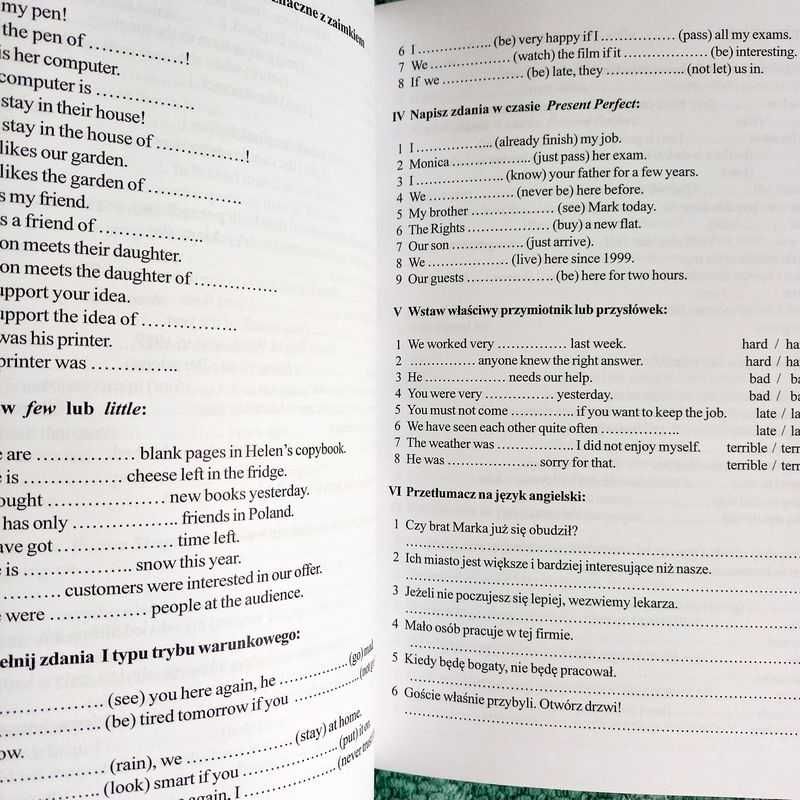 Testy nie tylko dla gimnazjalistów 1. Gramatyka angielska  Szarfemberg