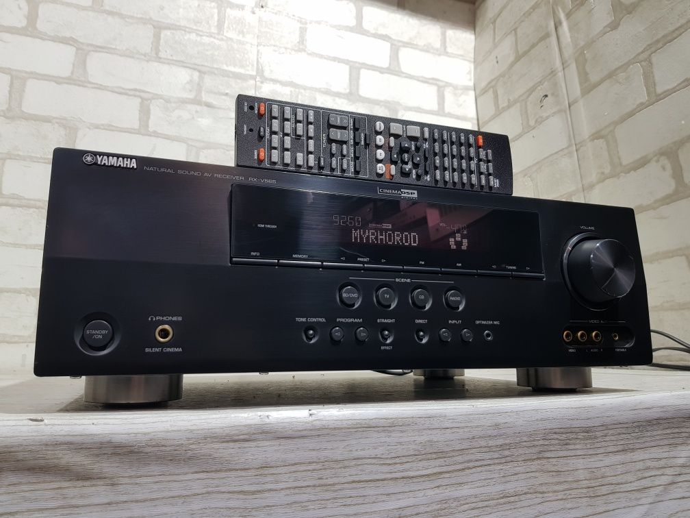 7.1 AV ресивер YAMAHA RX-V565, *7x105,HDMI, DTS-HD,Dolby TrueHD, Б/у
б