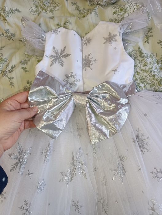 Сукня, ПРОКАТ плаття сніжинки,прокат