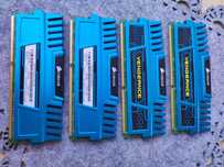 Pamięć RAM Corsair Vengeance DDR3, 16 GB (4x4GB) 1600MHz CL9