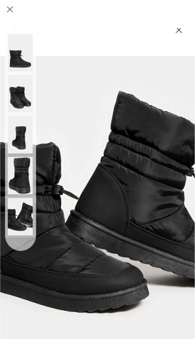 Зимові жіночі дутики next, нові дутики, снігоходи, зимові нові сапожки