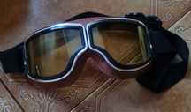 Óculos aviador Capacete Café Racer
