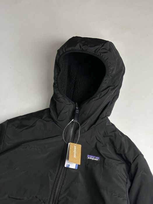 Patagonia sherpa черная чорна goretex двохторонняя двухстороння куртка