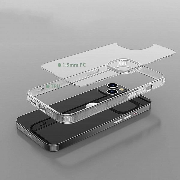 Etui Tech-Protect FlexAir Hybrid na iPhone 13 - przezroczyste