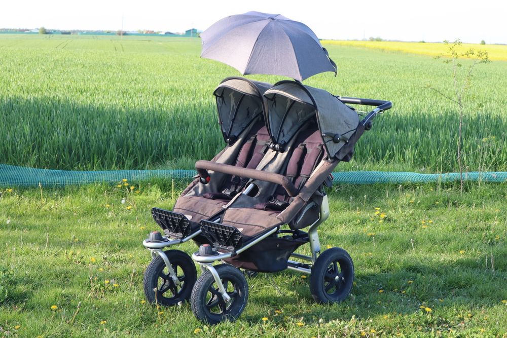 Wózek Bliźniaczy Rok po roku TFK Twin Adventure Premium Line