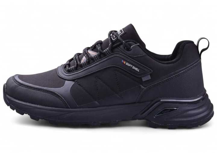 Buty Męskie Trekkingowe Vebone Softshell robocze czarne r.43 wys.24h