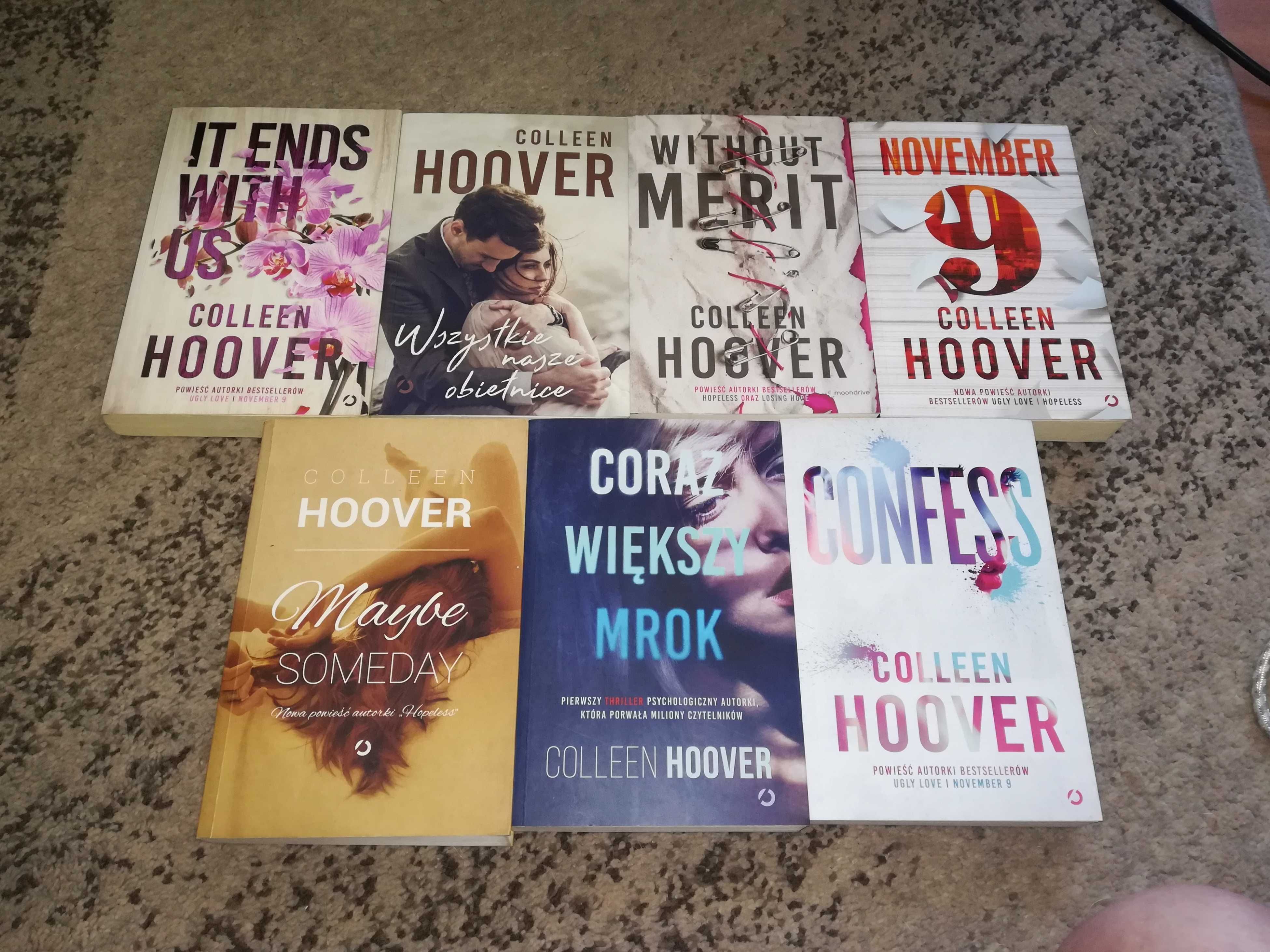 Collen Hoover 7 ksiazek