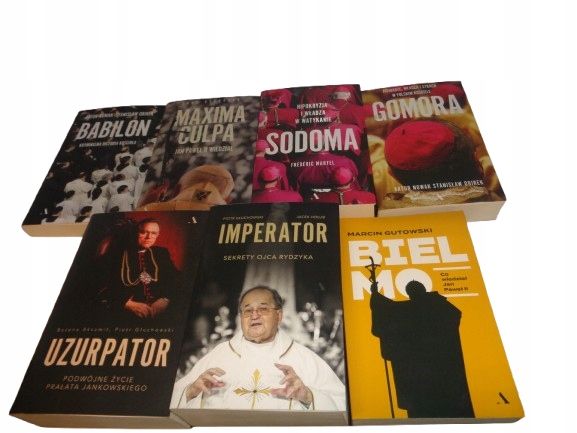 Kościół x7; Babilon. Kryminalna historia kościoła. Maxima Culpa. Sodom