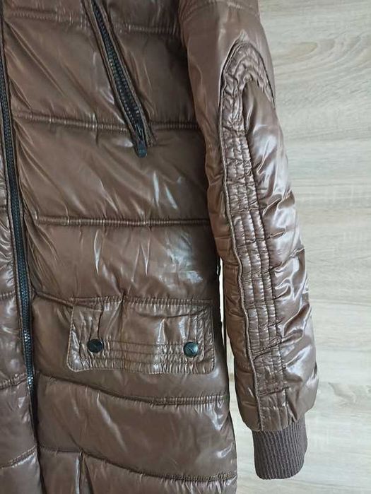 dłuzsza kurtka 38 na zimne dni