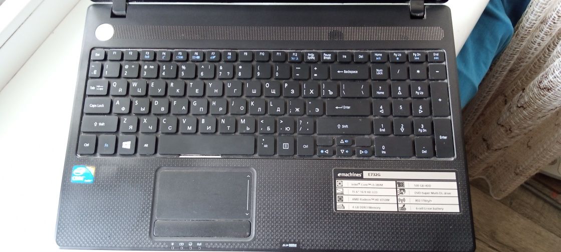 Ноутбук eMachines E732G-384G50Mnkk