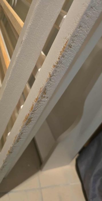 Łóżeczko niemowlęce 120x60 cm z szuflada i materacem