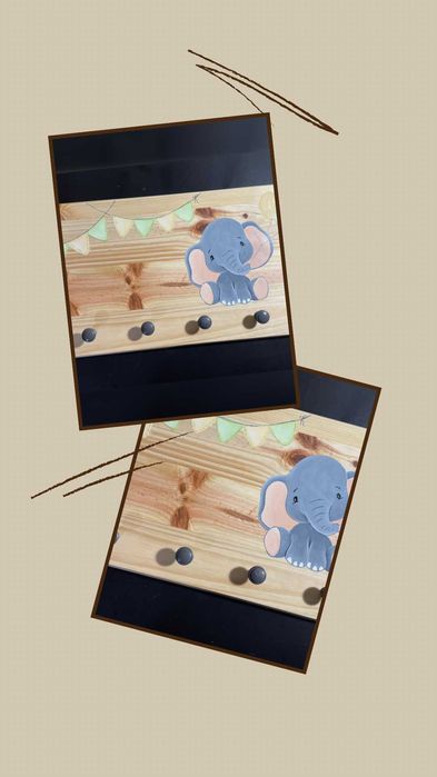 Porta Cabide criança