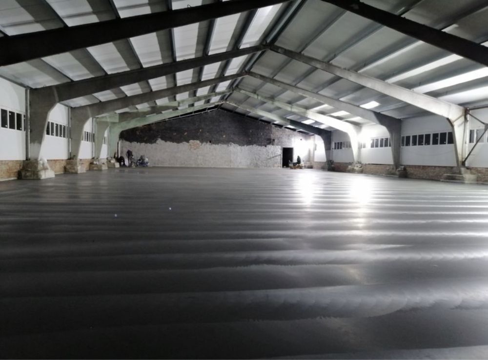 Промислова підлога бетон топінг стяжки паркінги мийки