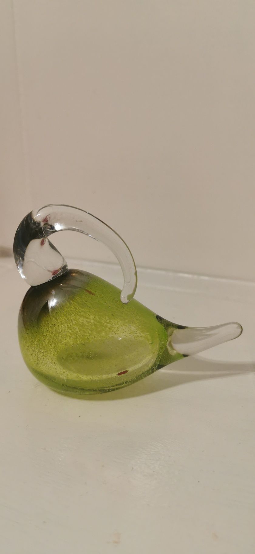 Artystyczne figurki szklane.