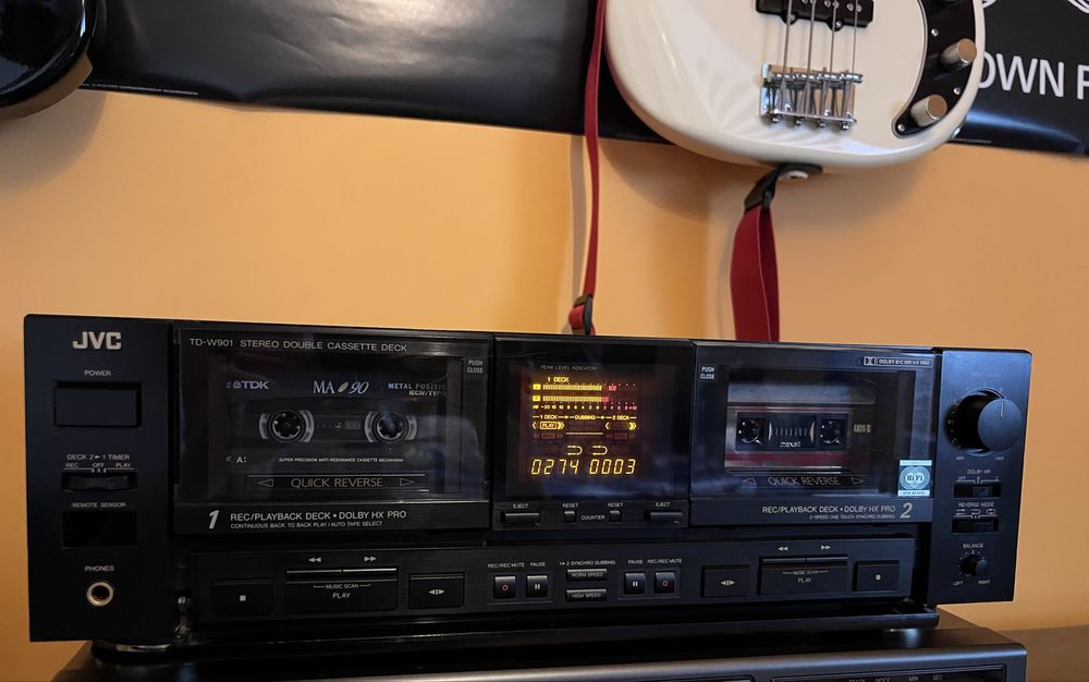 Magnetofon kasetowy JVC TD-W901 Najwyższy model!
