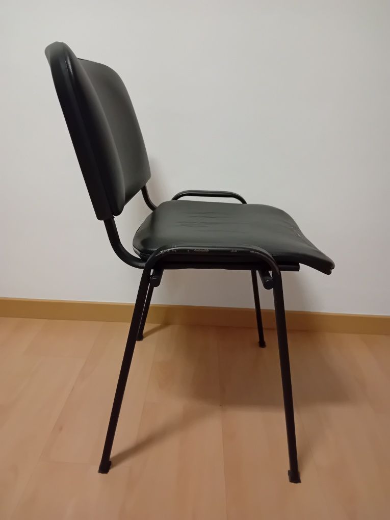 Cadeira de escritório pernas fixas