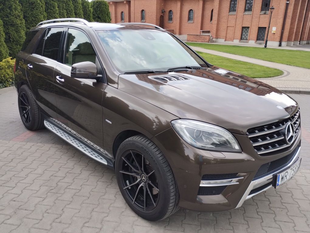 Mercedes ML AMG 2012r, 350 CDI, 258 KM, Automat cały oryginał śliczny