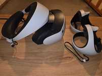 playstation vr2 kontrolery i stacja dokująca