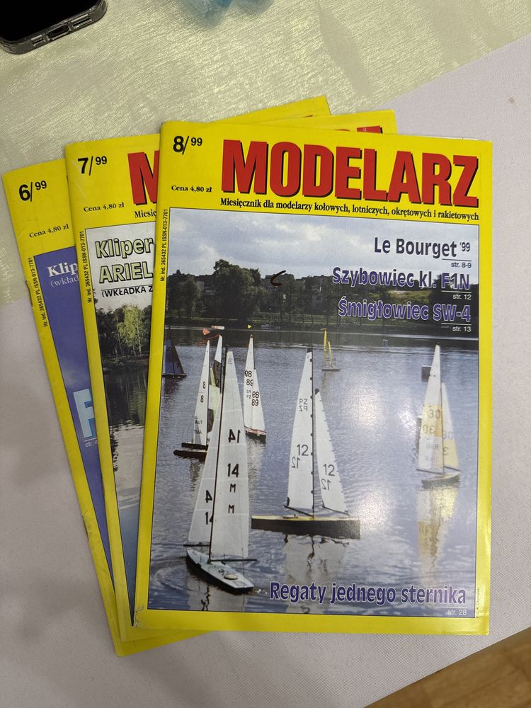 Modelarz 6-7-8/99 Kliper herbaciany Ariel