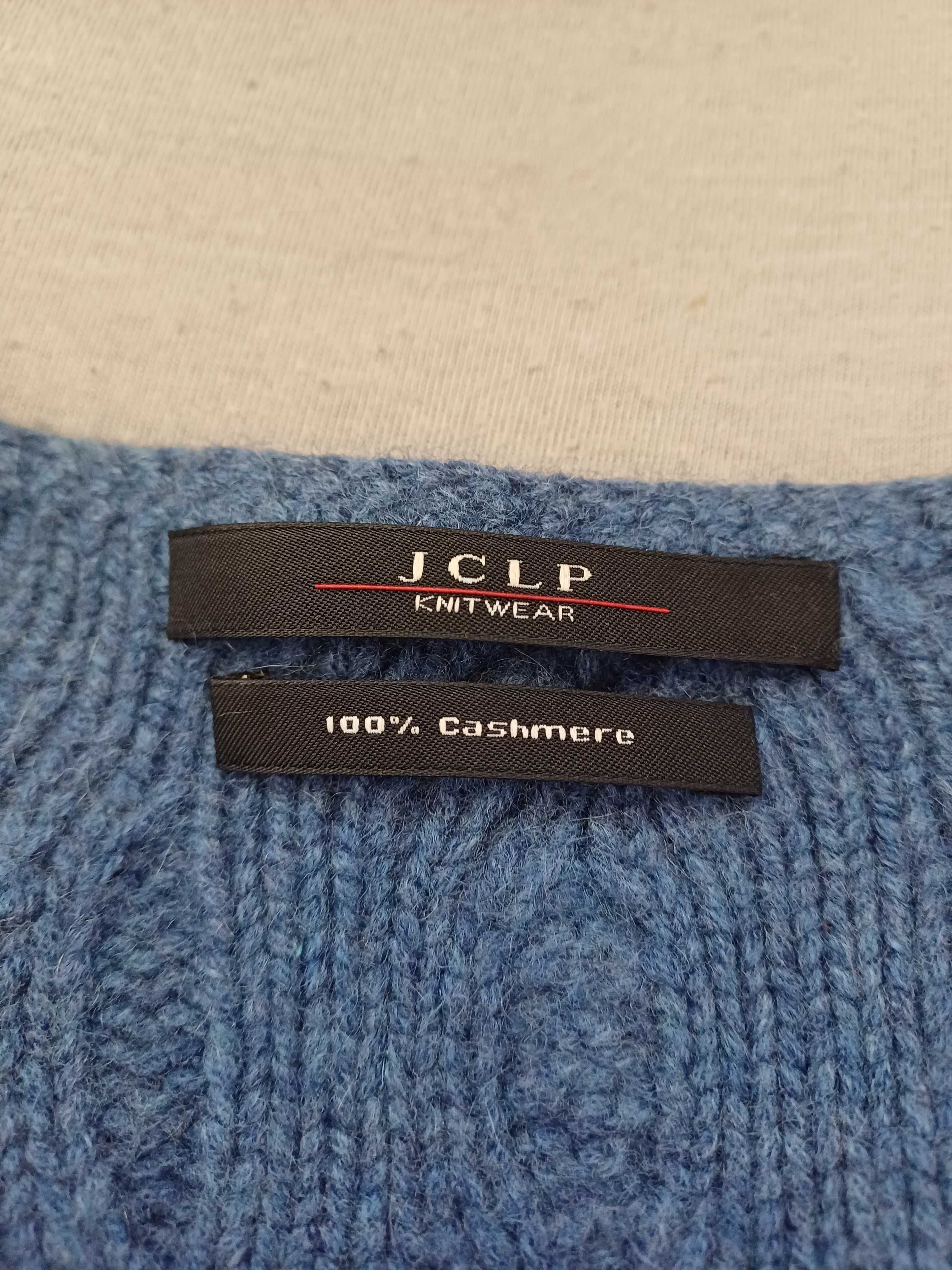 Kaszmirowy sweter JCLP Knitwear rozmiar XL