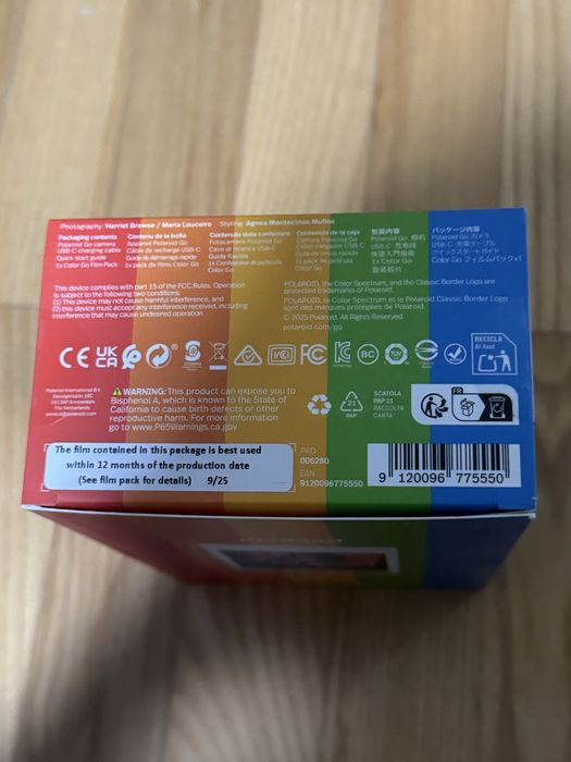 Фотокамера Polaroid Go Generation 2 Black Запакована