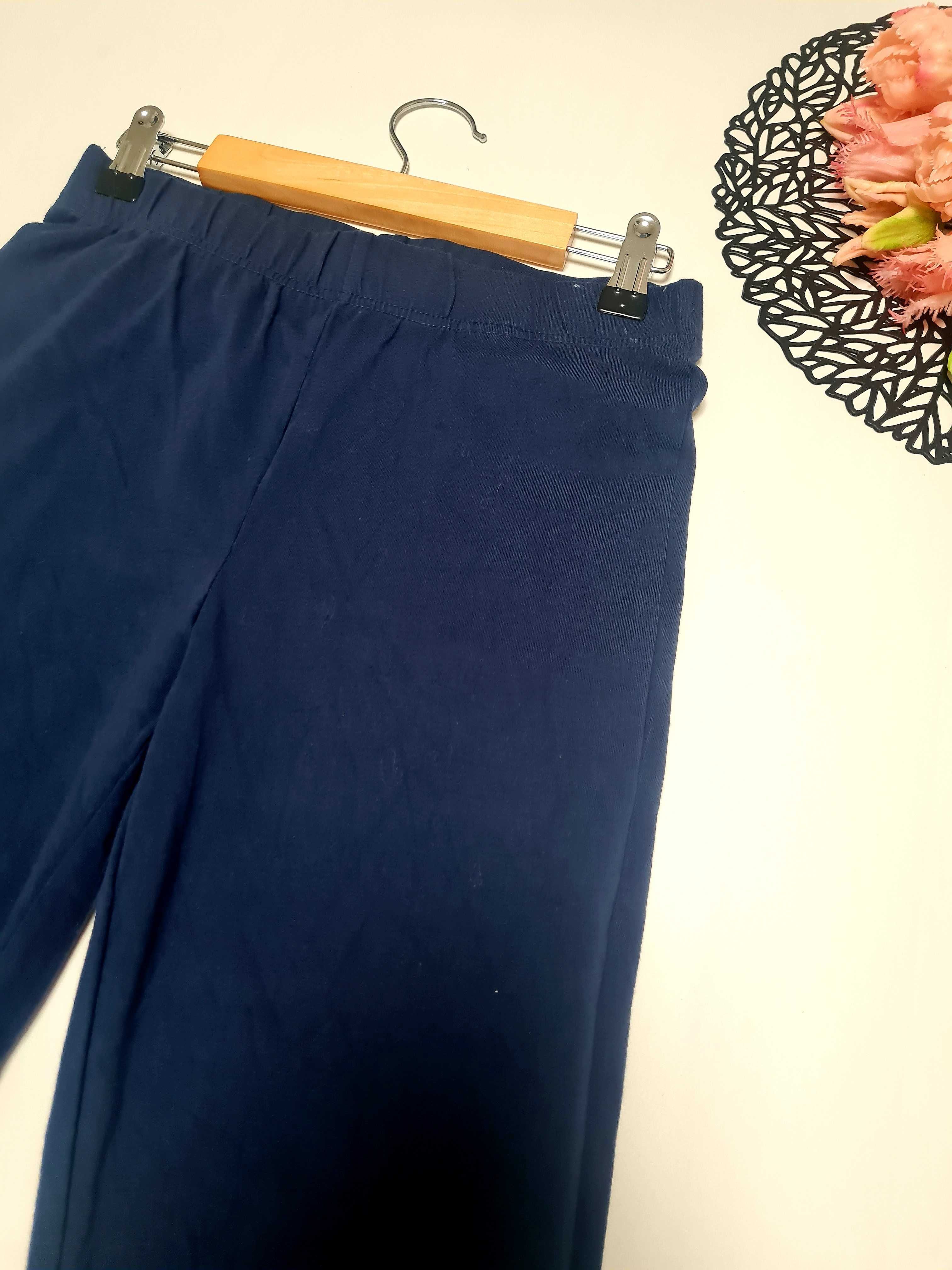 443. Koronkowe legginsy damskie getry rybaczki z koronką S M 36 38