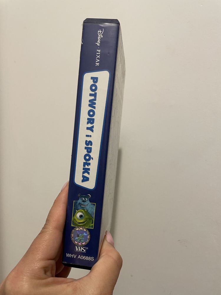 Potwory i spółka film VHS kaseta wideo