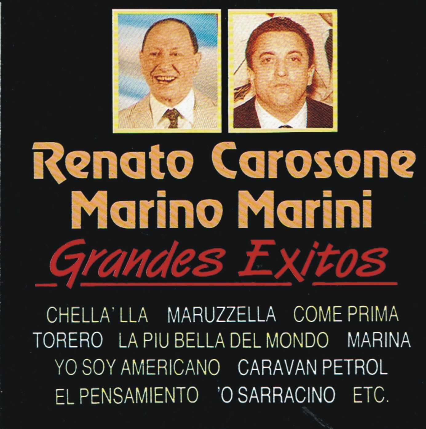 Renato Carosone, Marino Marini ‎– Grandes Éxitos - 1991