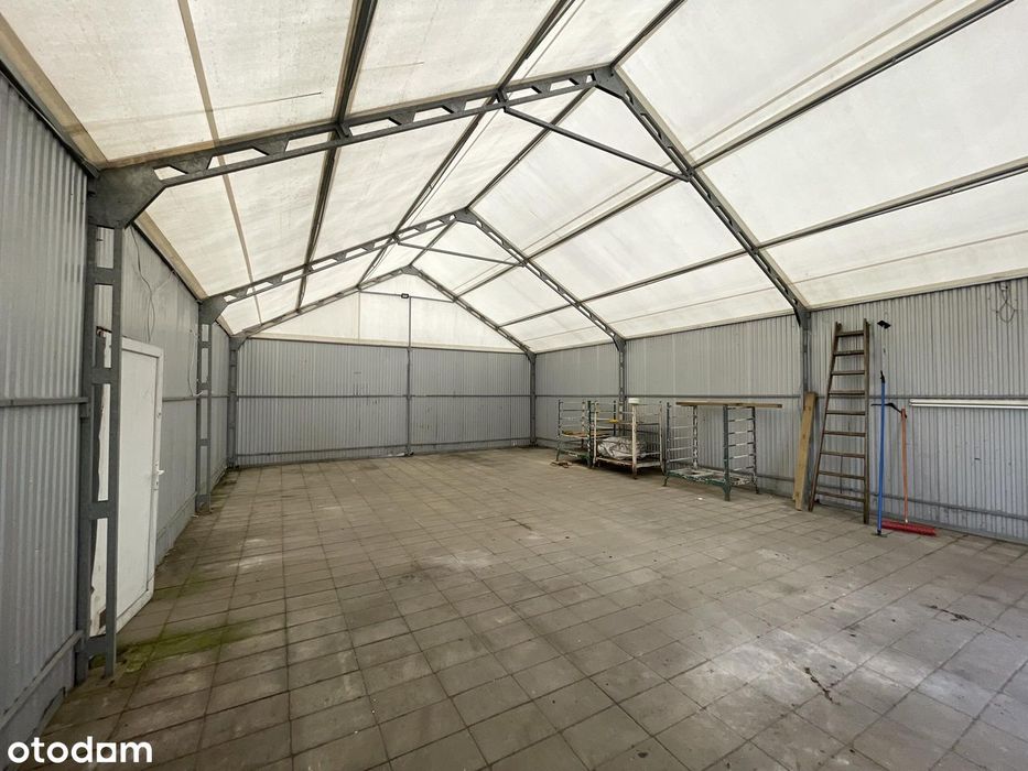 Plac | hala namiotowa | kontenery | czytelny adres