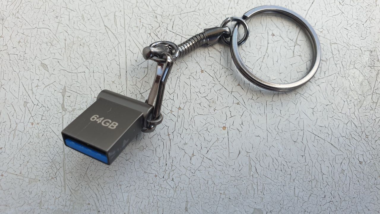 Mini Pendrive 64 GB usb, obudowa metalowa - nowy